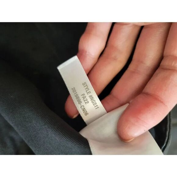 Madewell The Perfect Vintage Straight Jean, Faux Leather Edition NG511 Sz 31 NWT - Picture 8 of 10